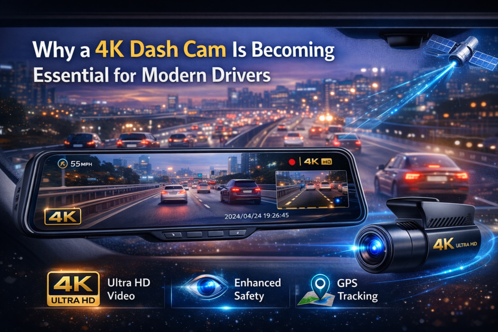  Why a 4K Dash Cam Is Becoming Essential for Modern Drivers