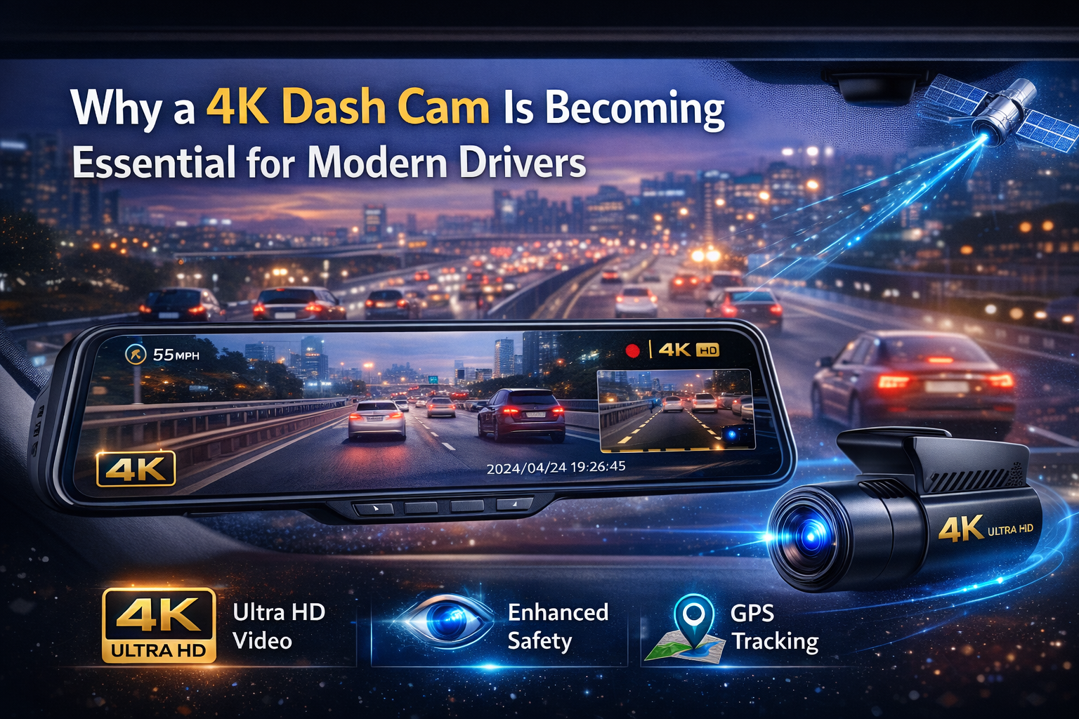  Why a 4K Dash Cam Is Becoming Essential for Modern Drivers