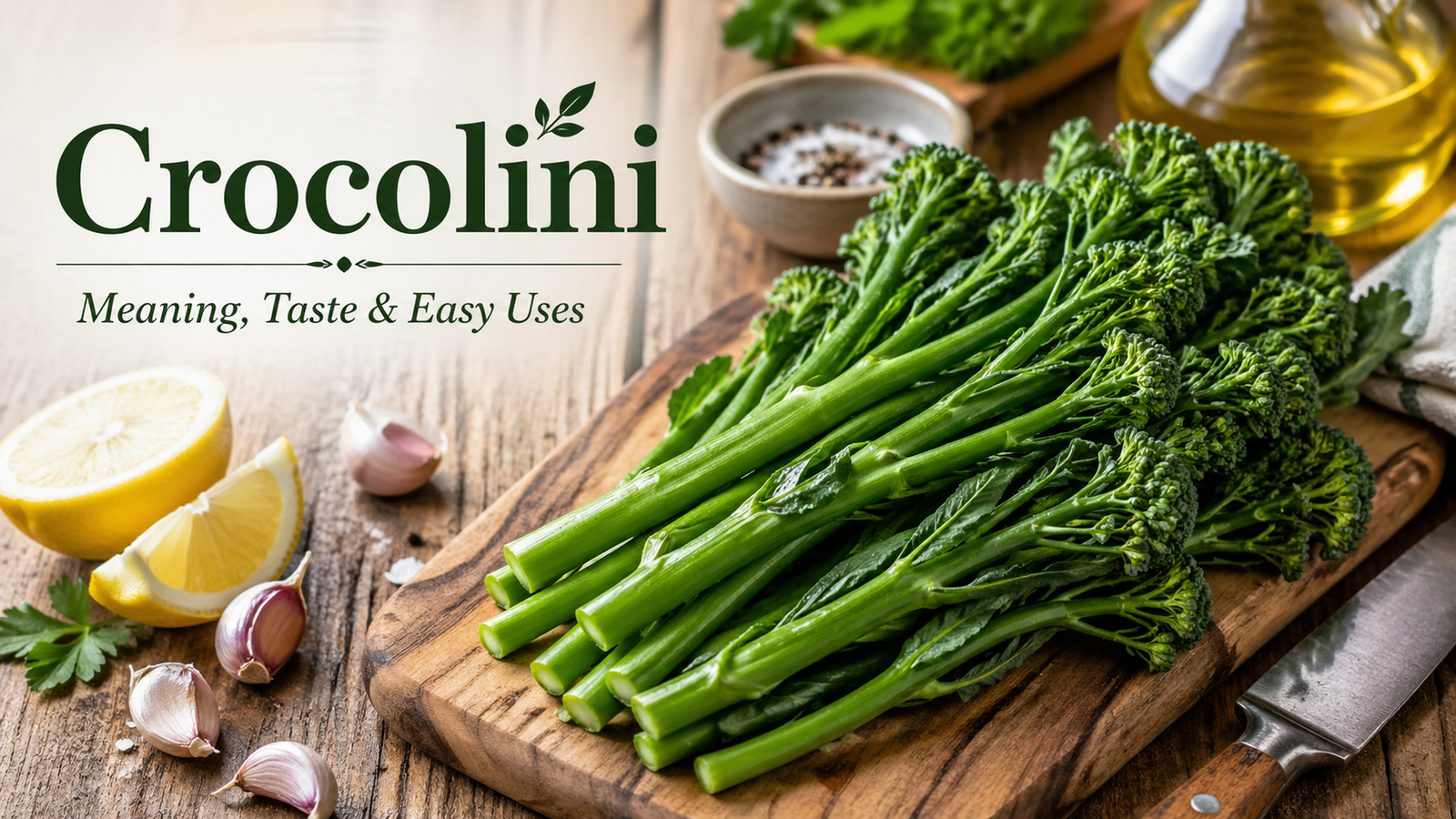 Crocolini: Meaning, Taste, Uses, and Easy Cooking Ideas