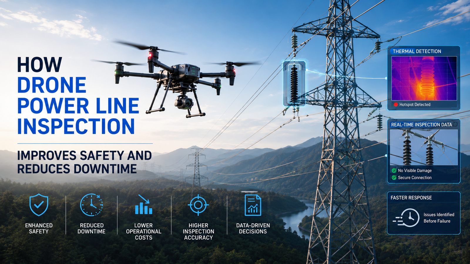 drone power line inspection