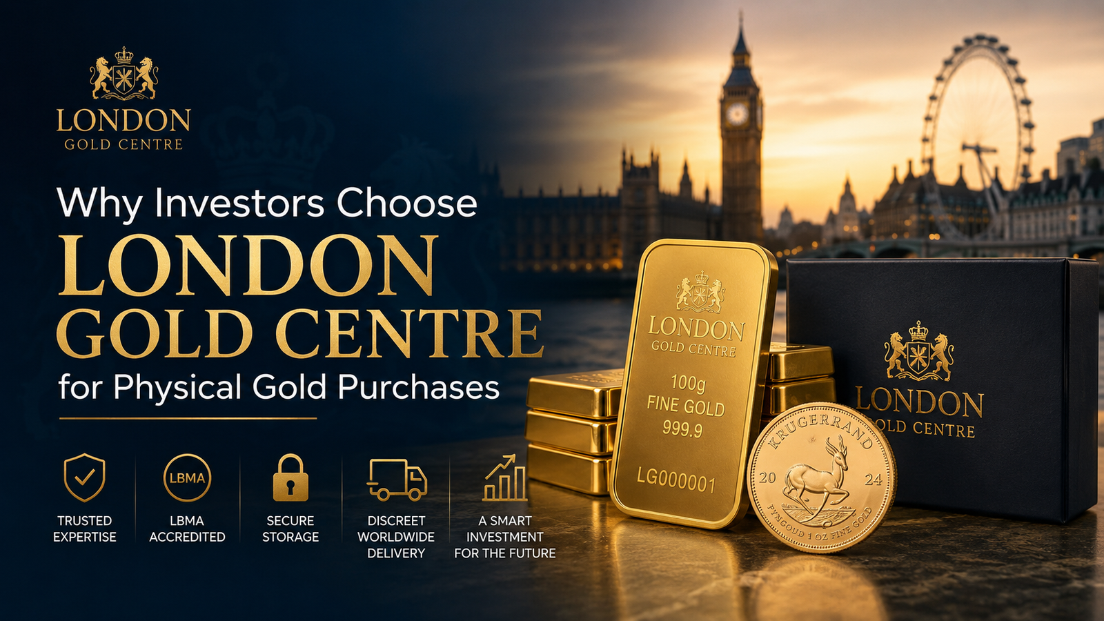 Why Investors Choose London Gold Centre for Physical Gold Purchases