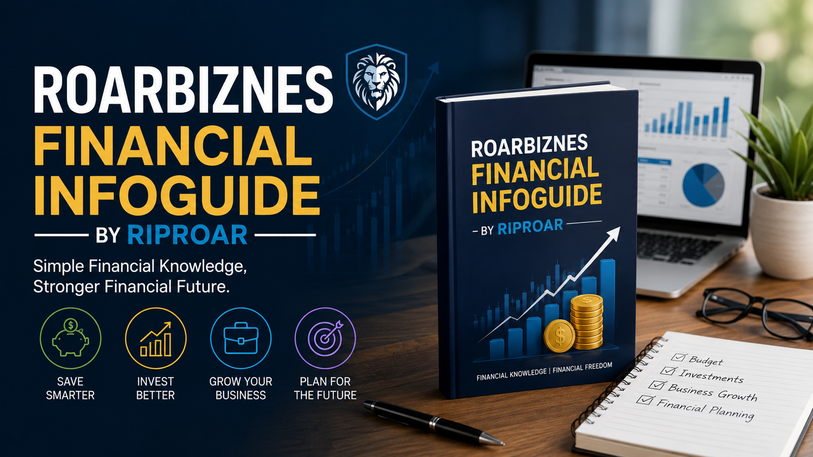 Roarbiznes Financial Infoguide by Riproar